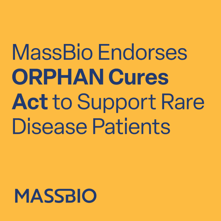 MassBio Endorses ORPHAN Cures Act to Support Rare Disease Patients